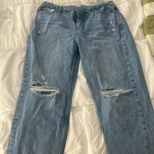 Zara jeans only worn once! Size 10 high waisted